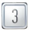 Platine 9693R3, Standortanzeige, 16 Segment, rot